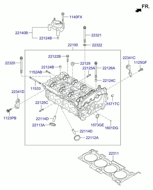 Cylinder Head diagram