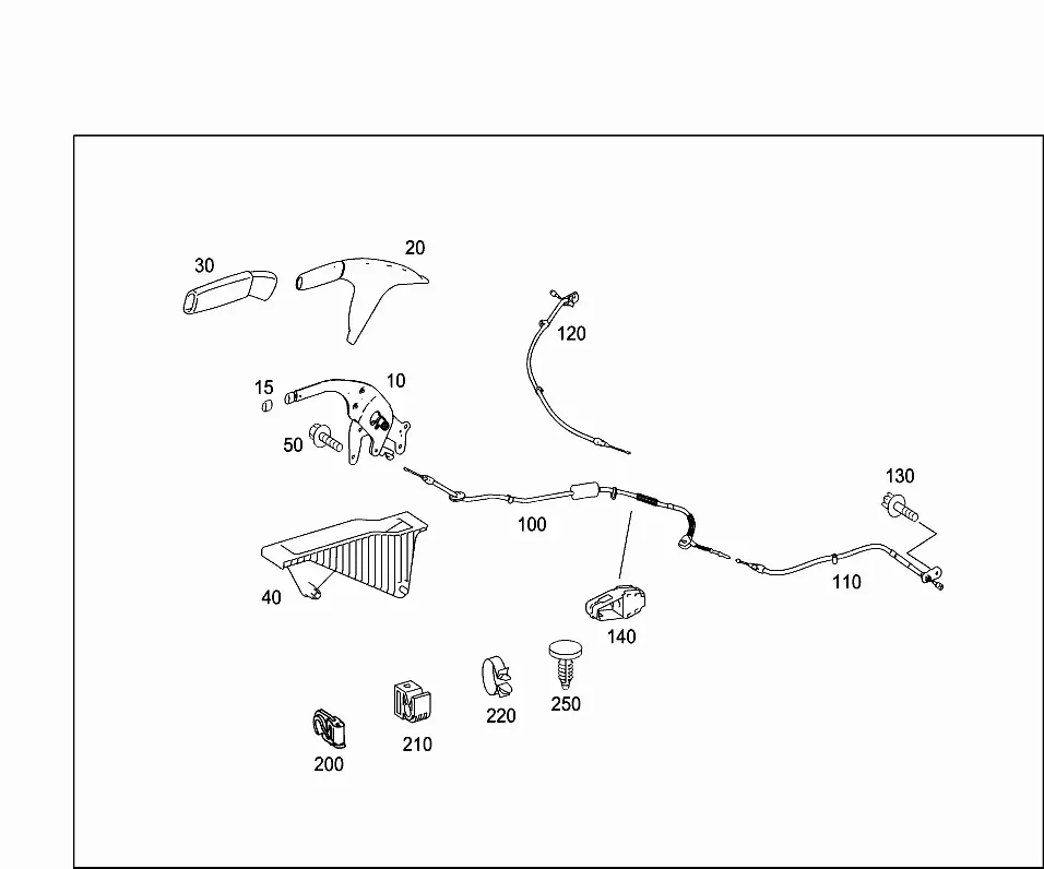 Parking brake diagram