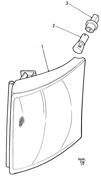 Turn signal lamp diagram