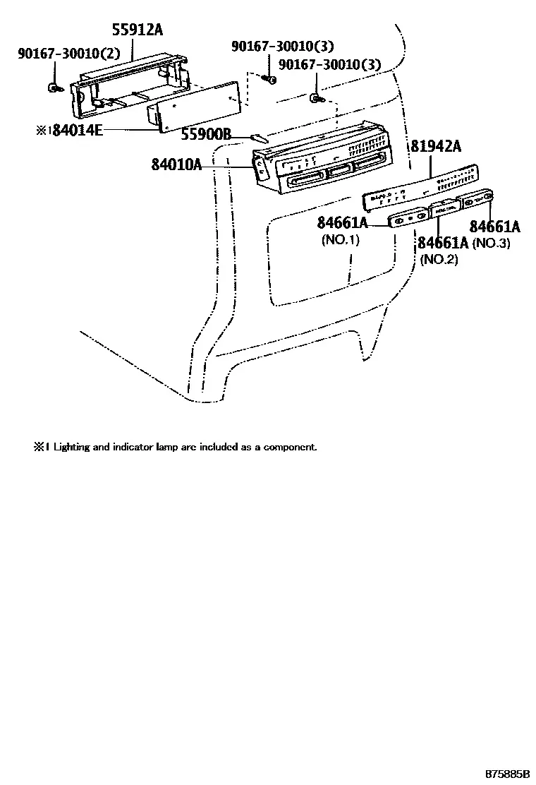 Heating & Air conditioning - control & Air duct 2 diagram