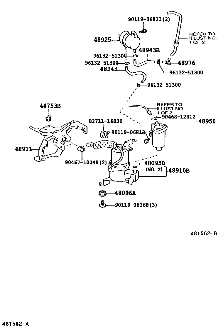 Height control system diagram