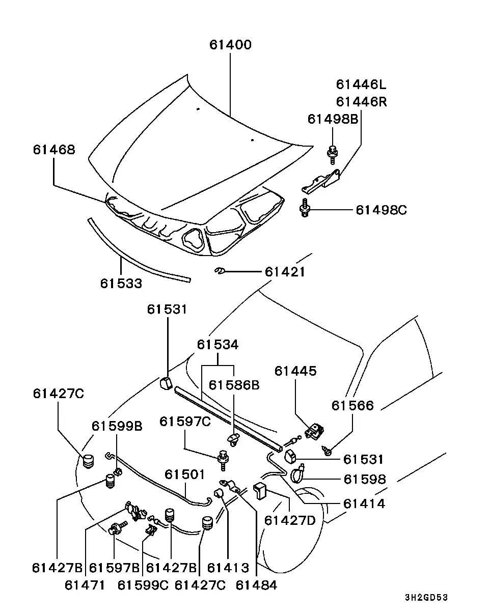Hood diagram