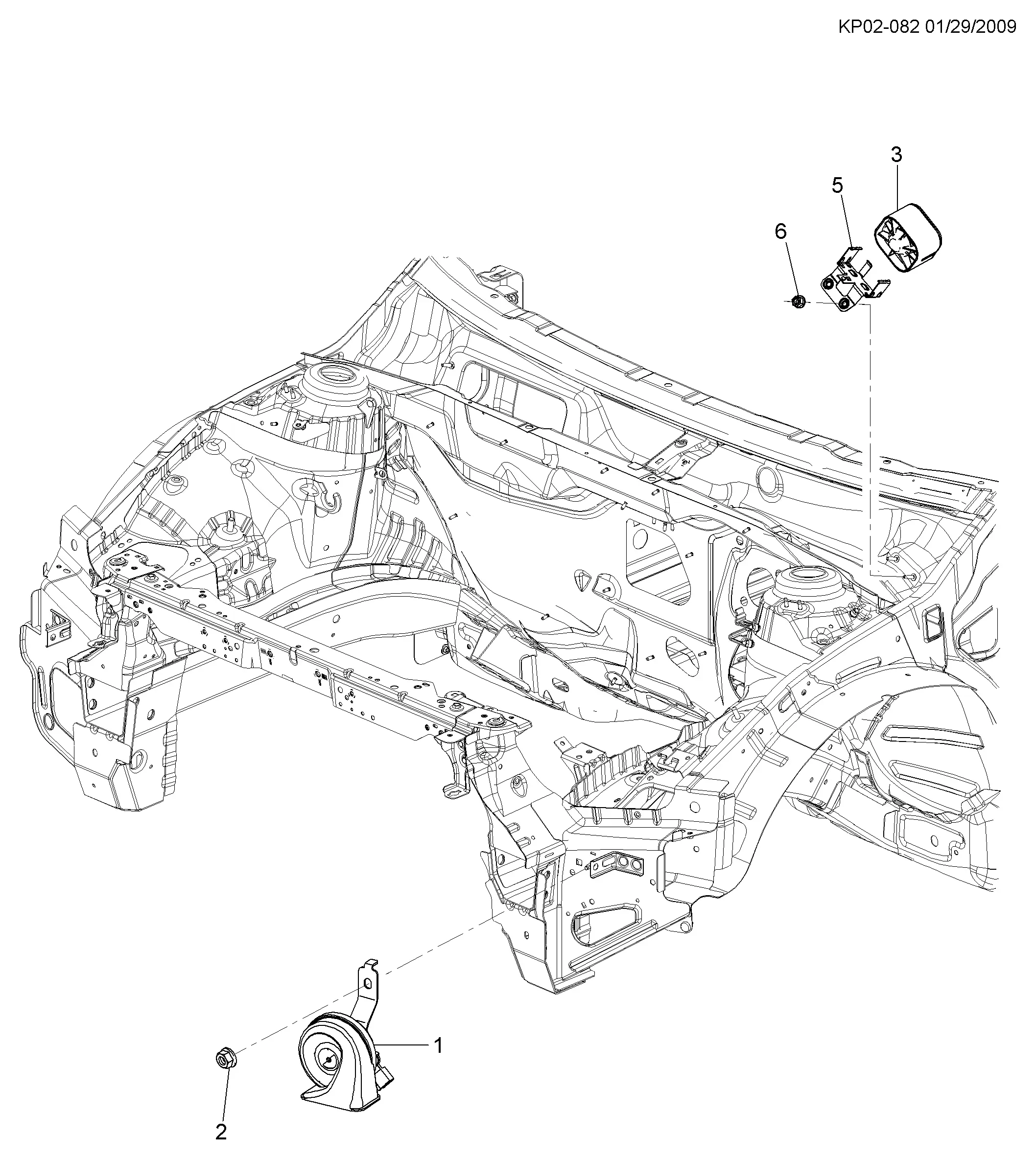 Anti-theft alarm diagram