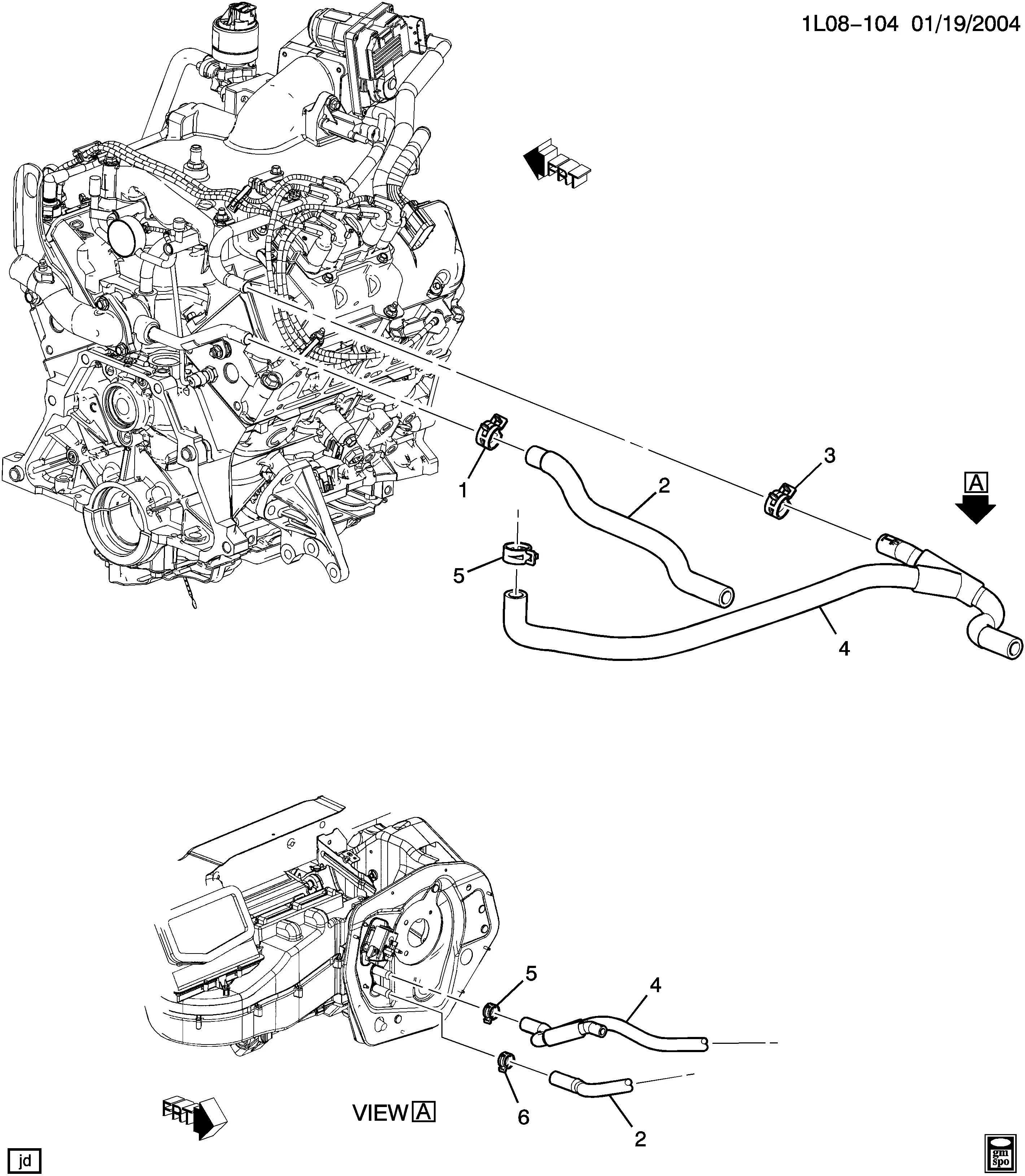 Heating system diagram