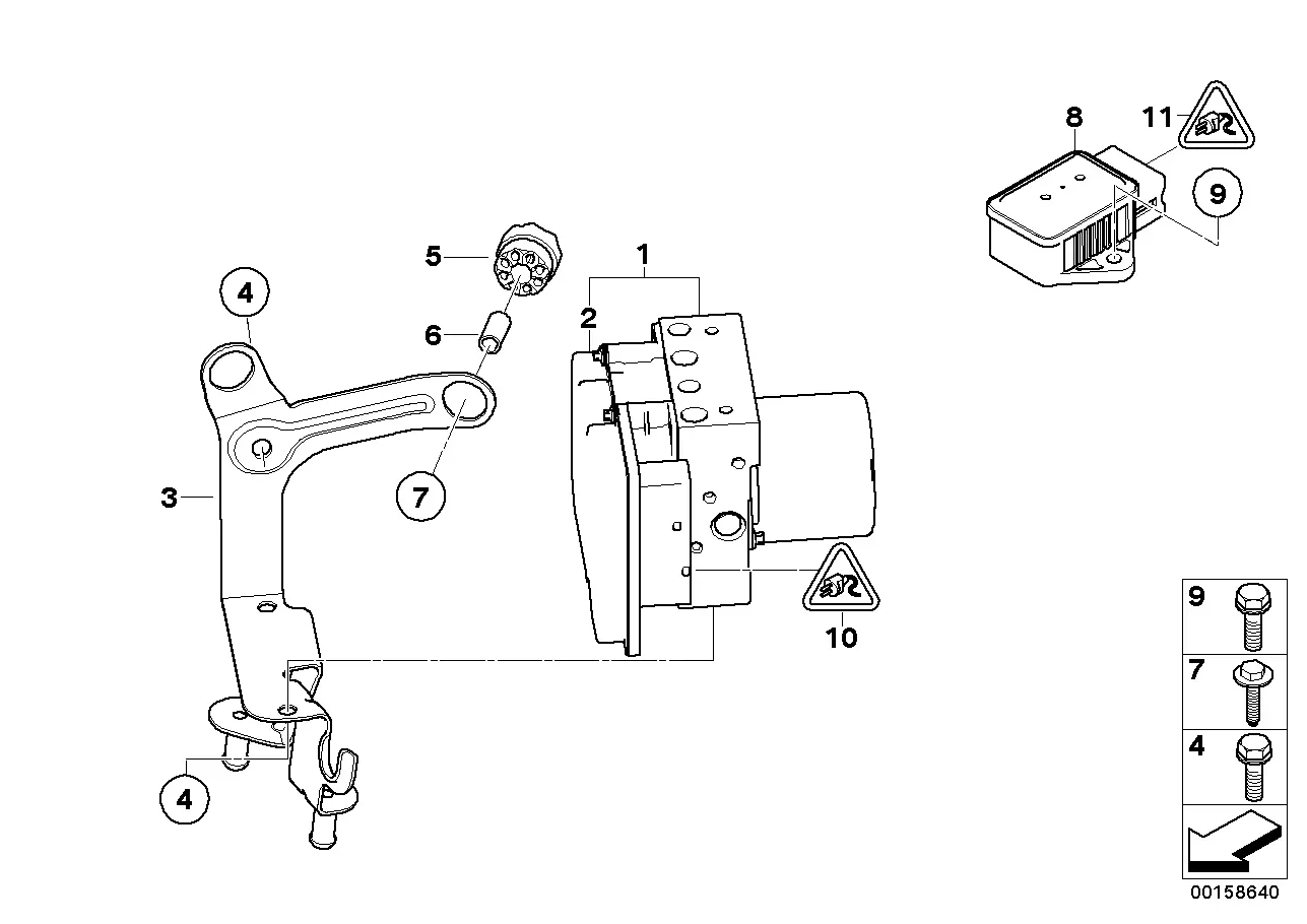 DXC hydraulic unit diagram