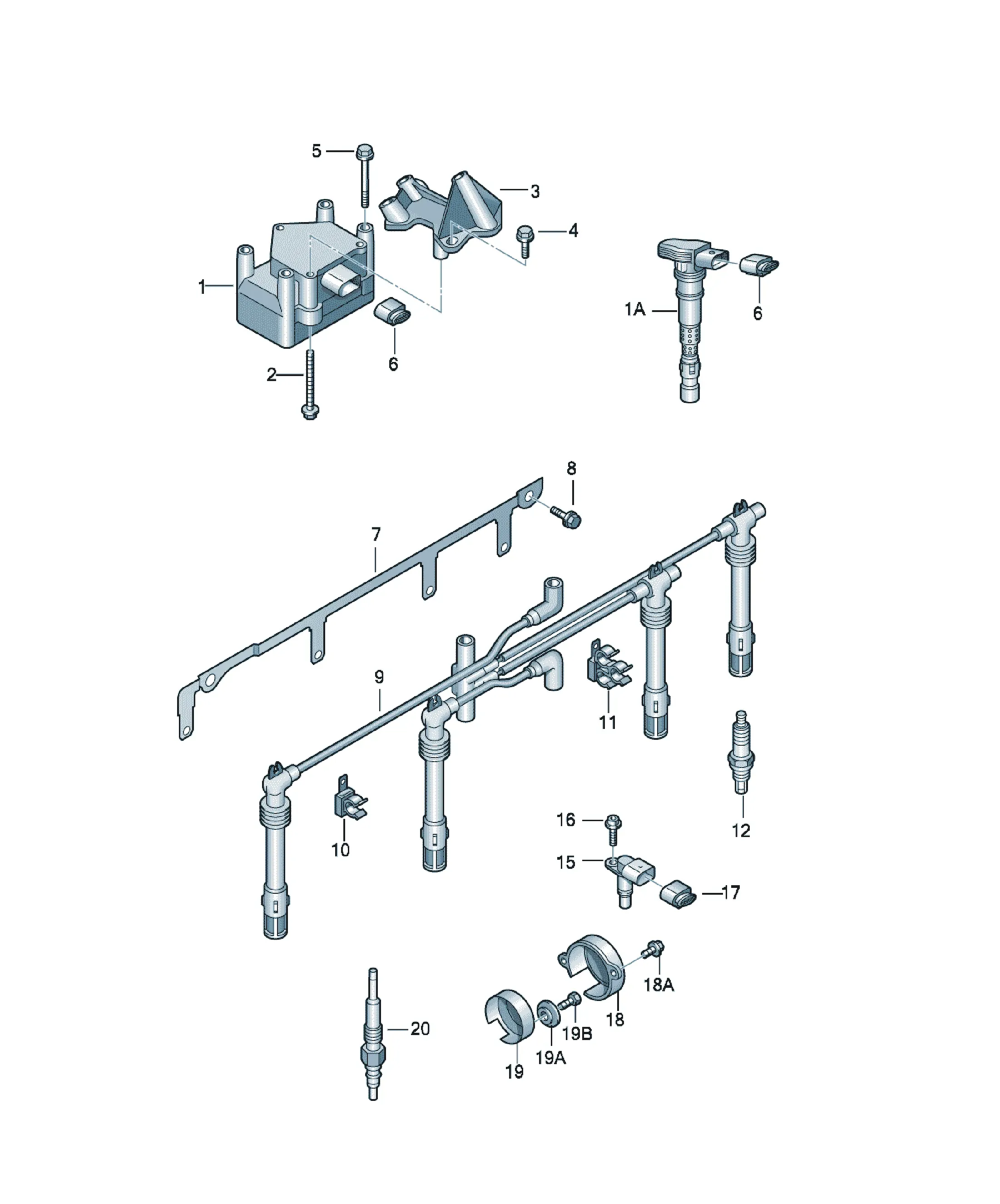 Ignition system diagram