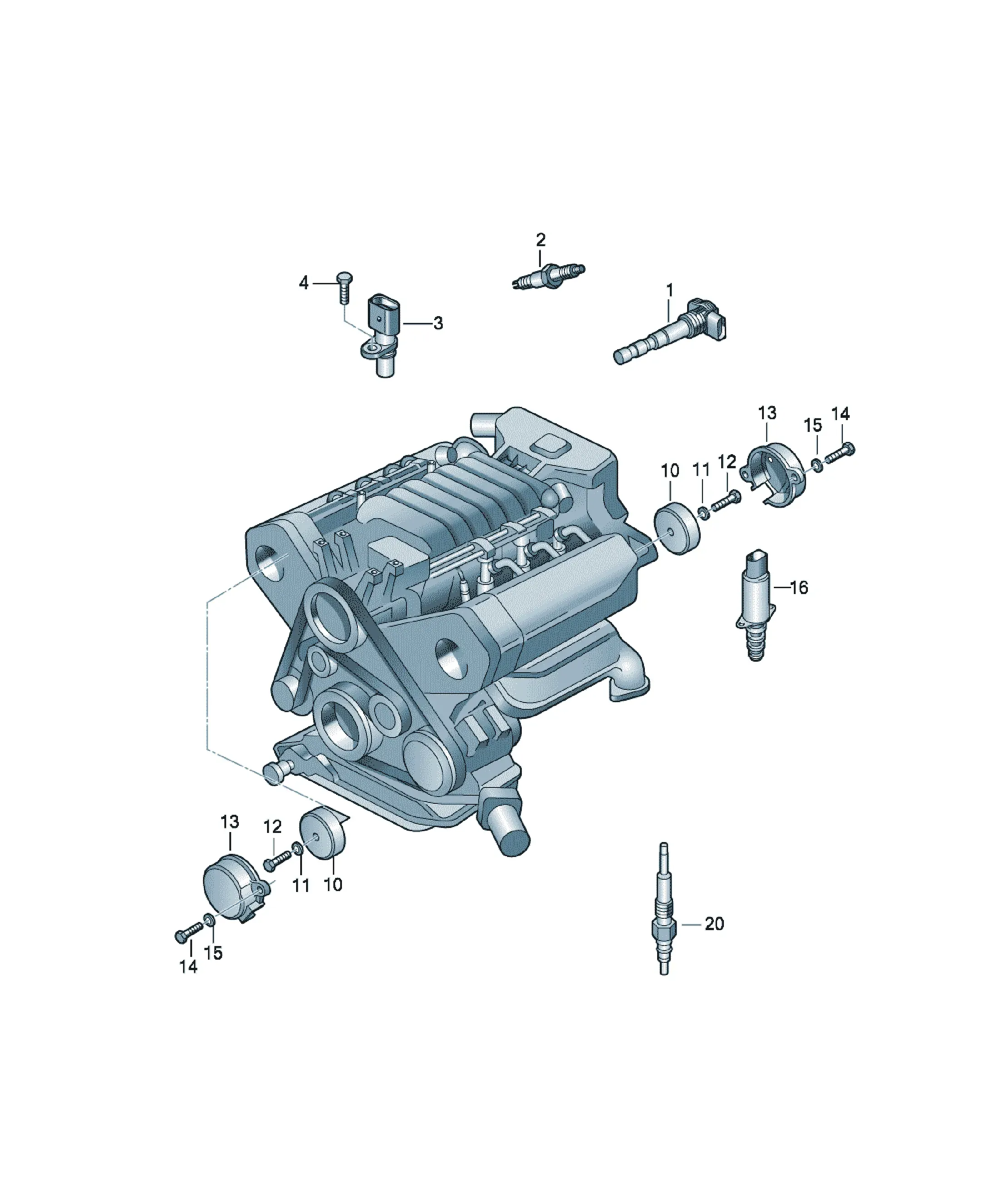 Ignition system diagram