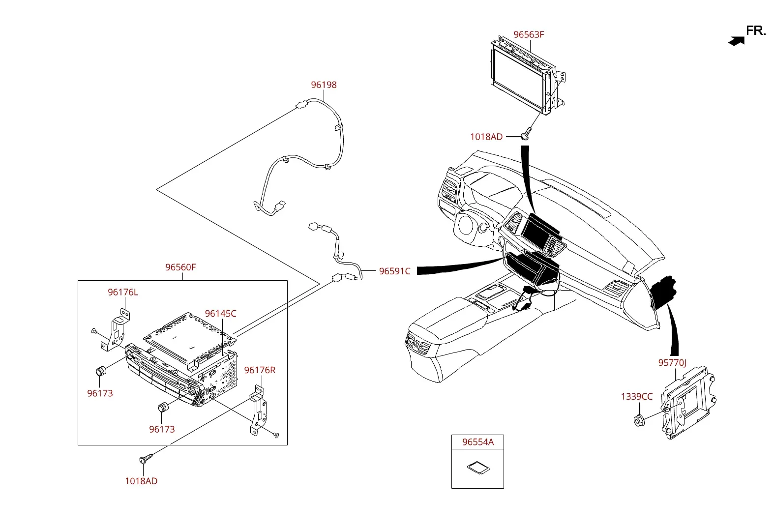 Infotainment system diagram