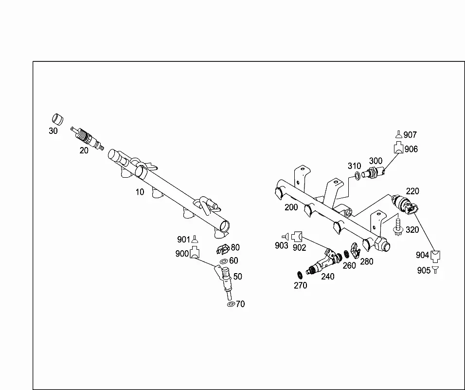 Fuel injector diagram