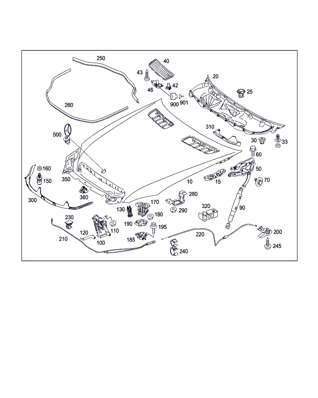Hood diagram