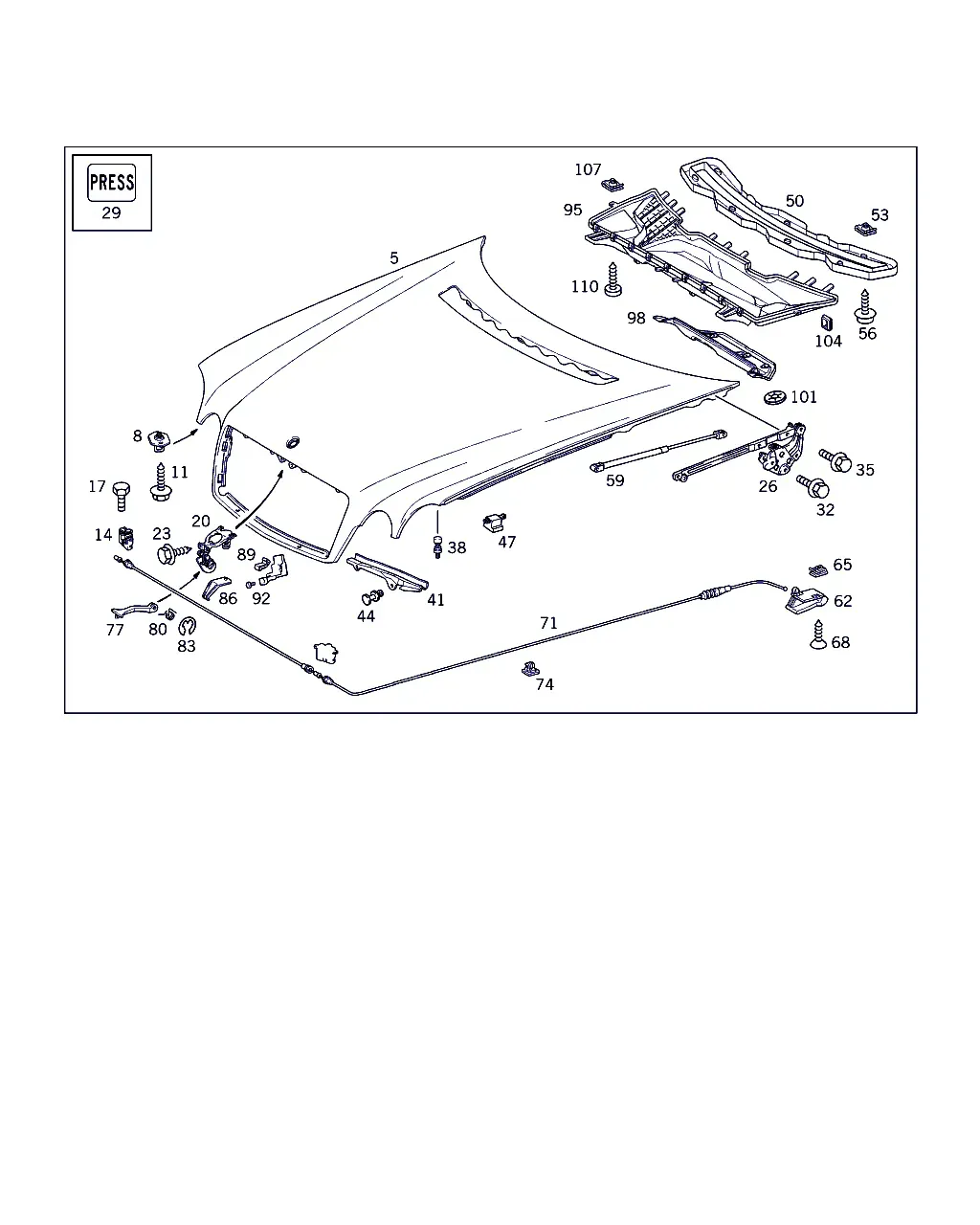 Hood diagram