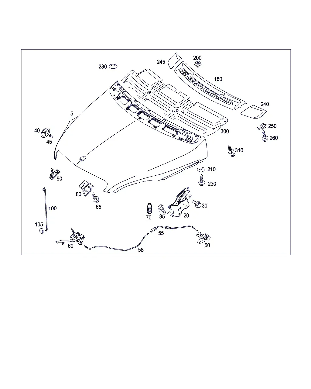 Hood diagram