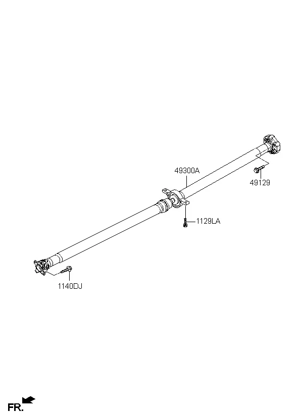 Propeller Shaft diagram