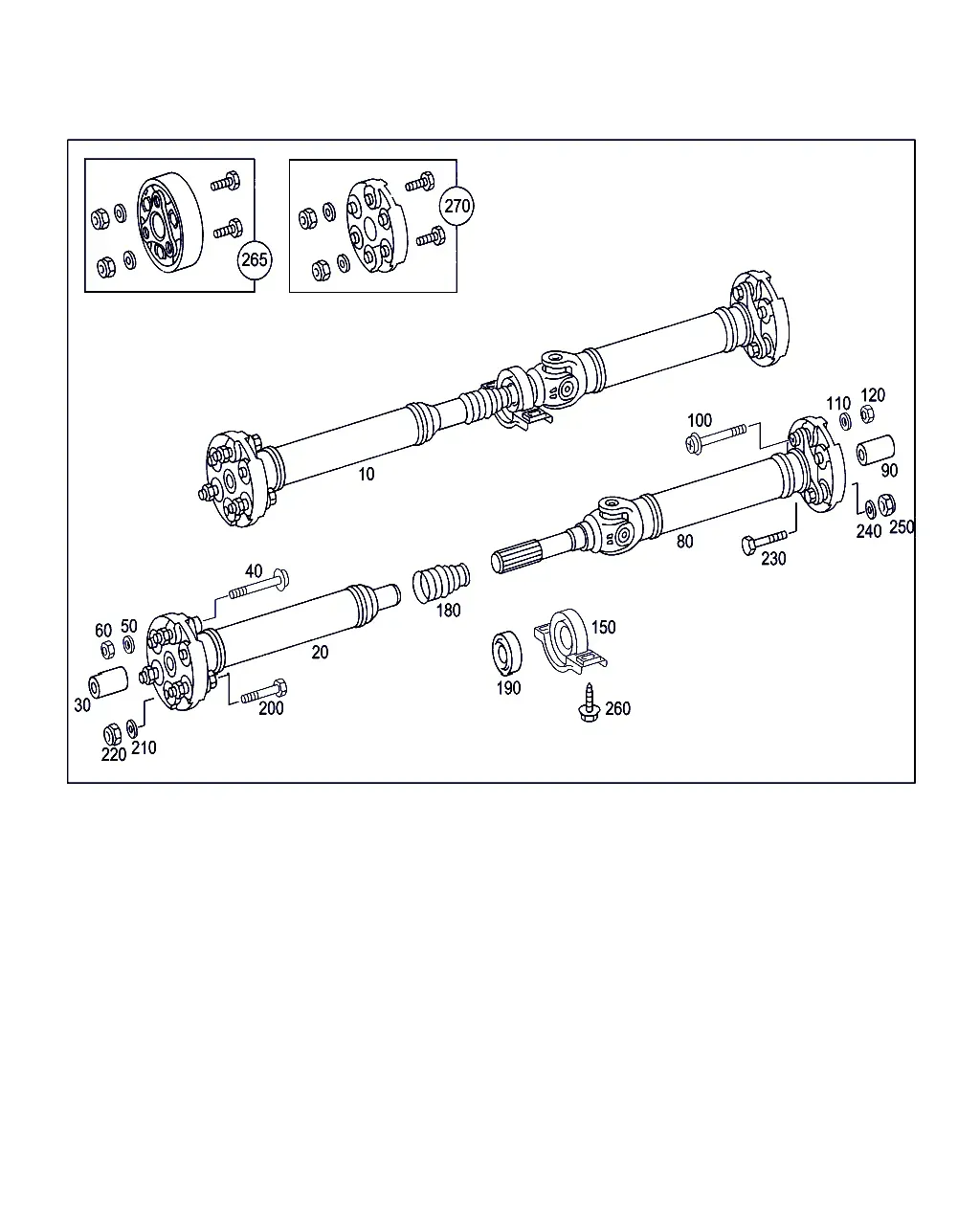 Карданный вал diagram
