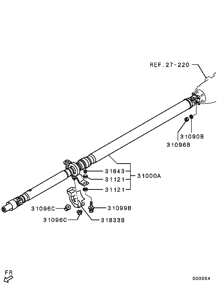 Propeller Shaft diagram