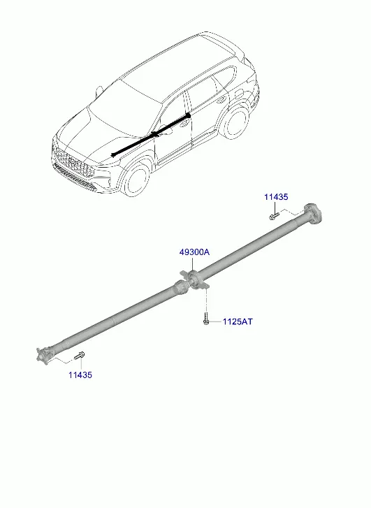 Propeller Shaft diagram