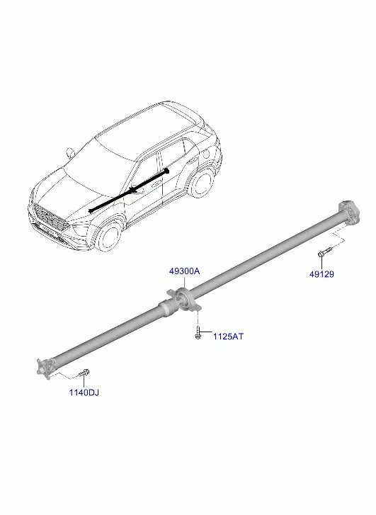 Propeller Shaft diagram