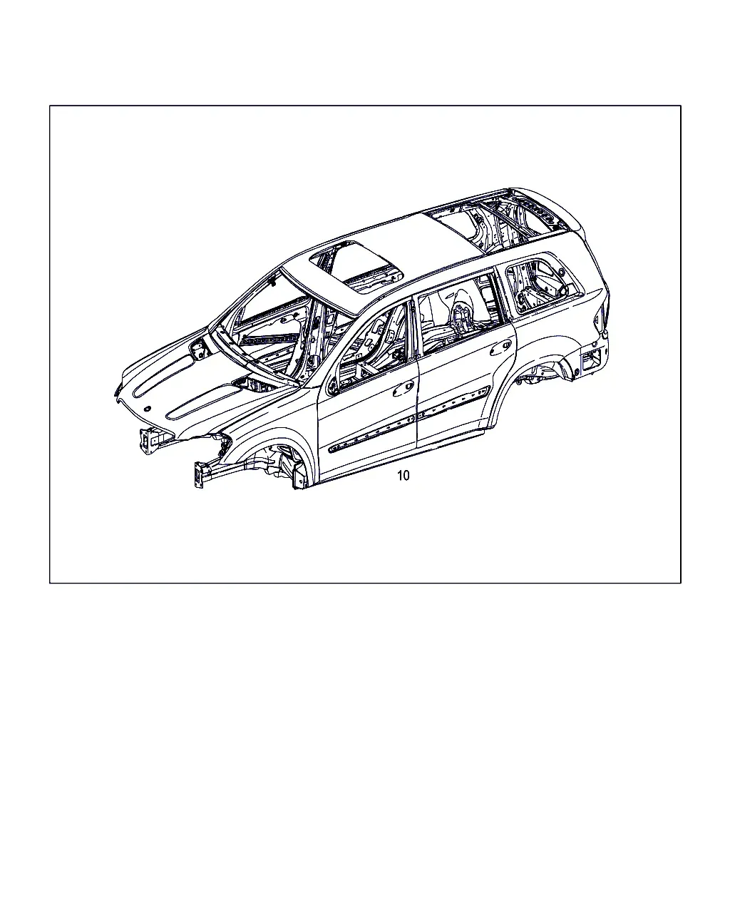 Body Shell diagram