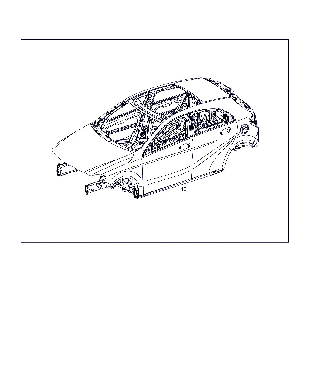 სქემა «Каркас кузова»