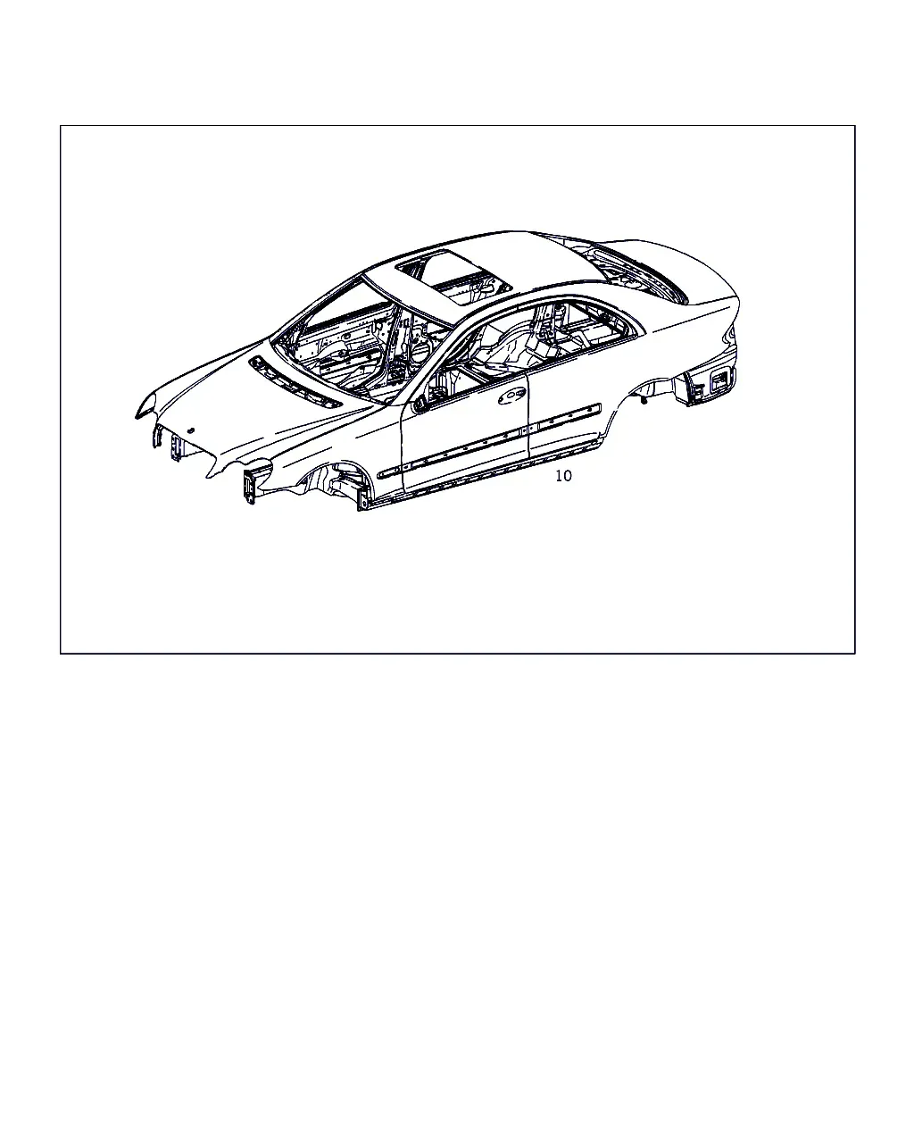 Body Shell diagram