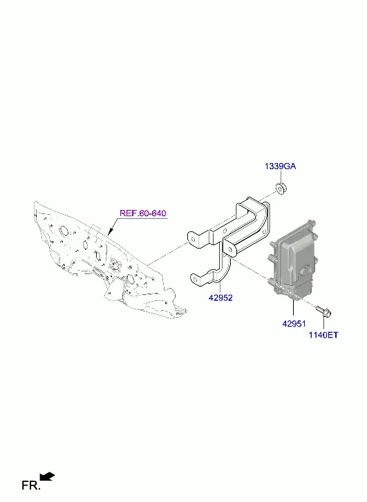 Automatic Transmission Case diagram