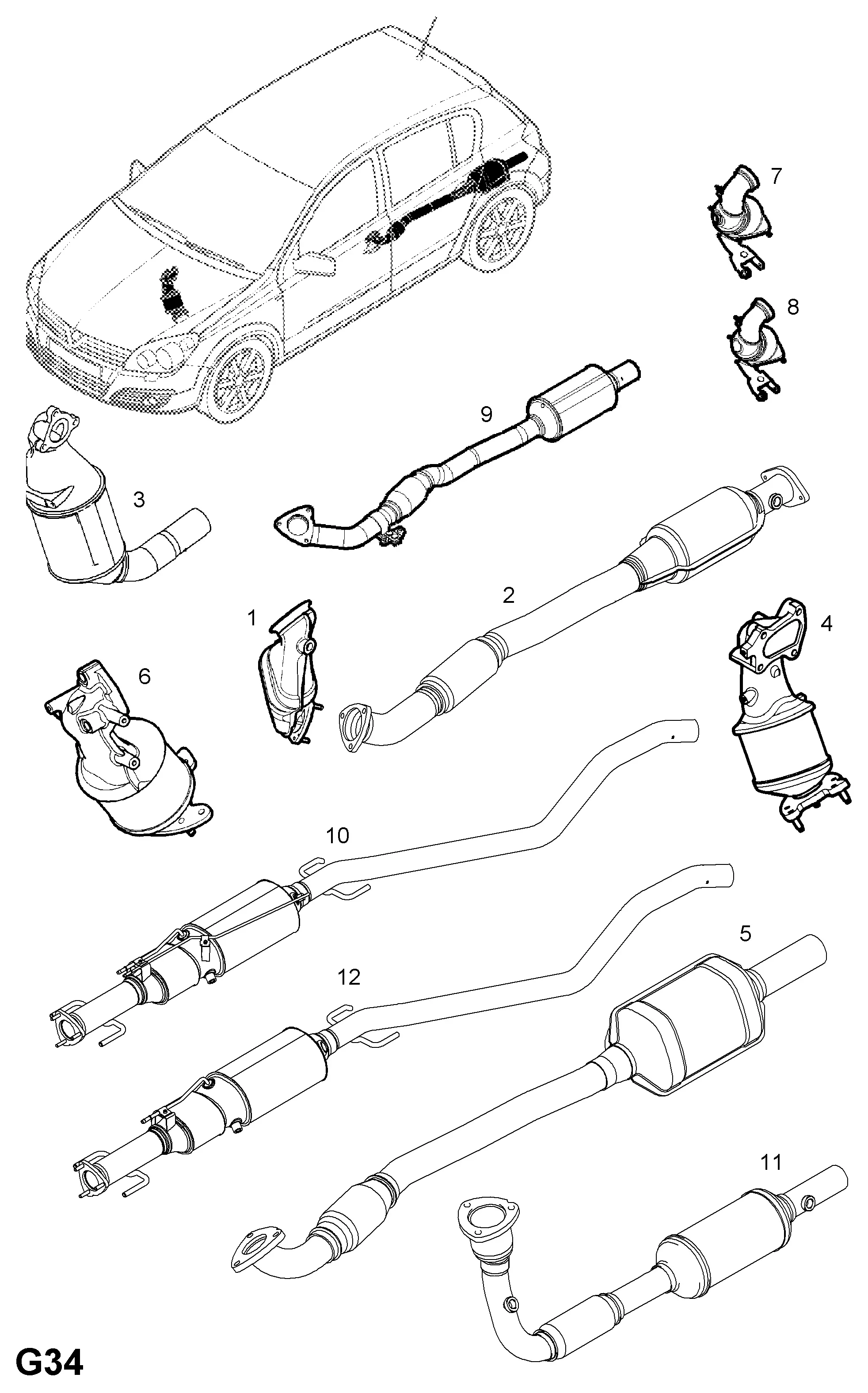 Catalytic Converter diagram