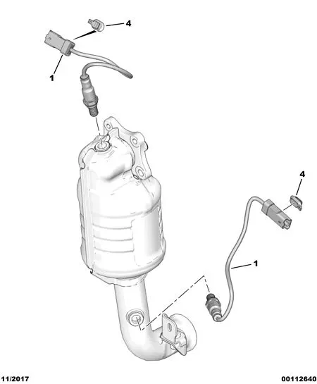 Oxygen Sensor diagram