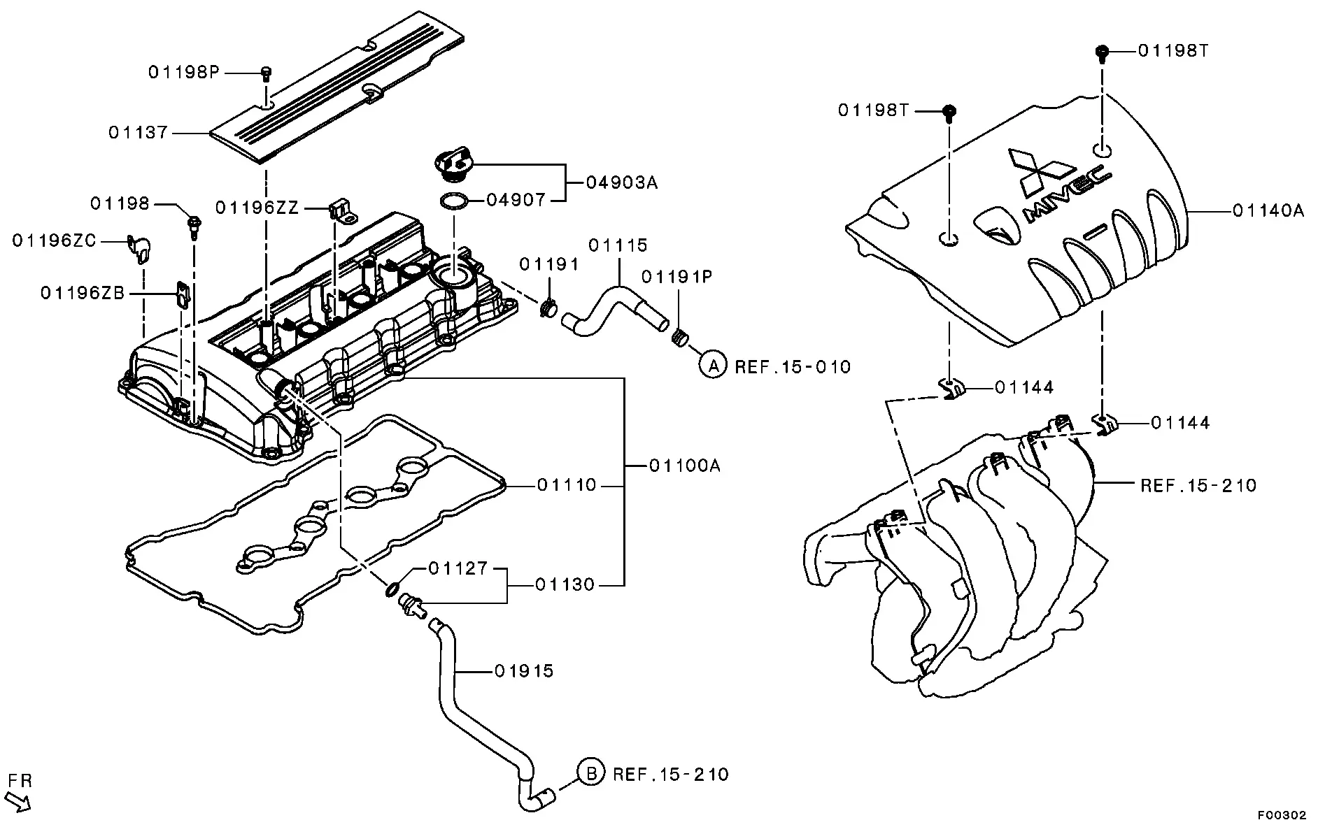 Valve Cover diagram