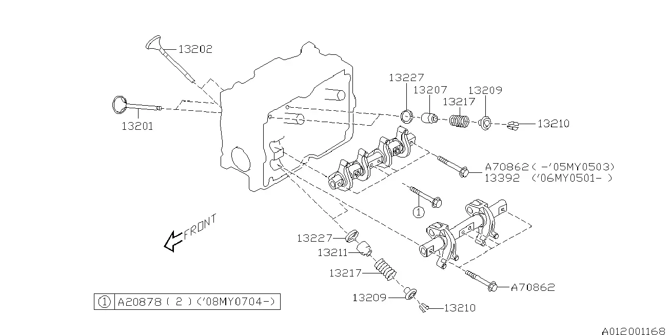 Engine Valve Mechanism diagram