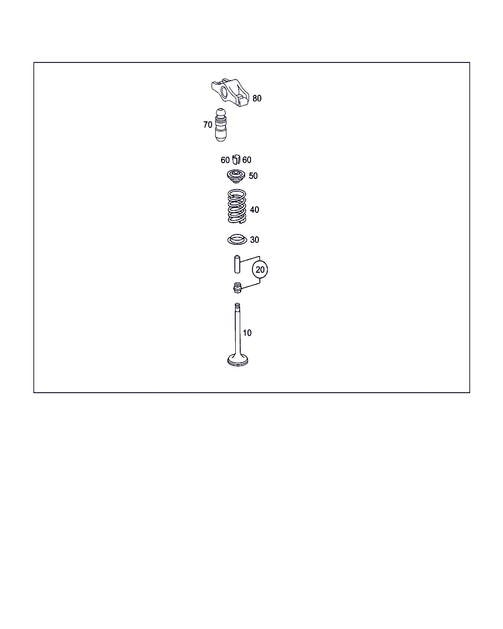 Клапаны и клапанный механизм diagram
