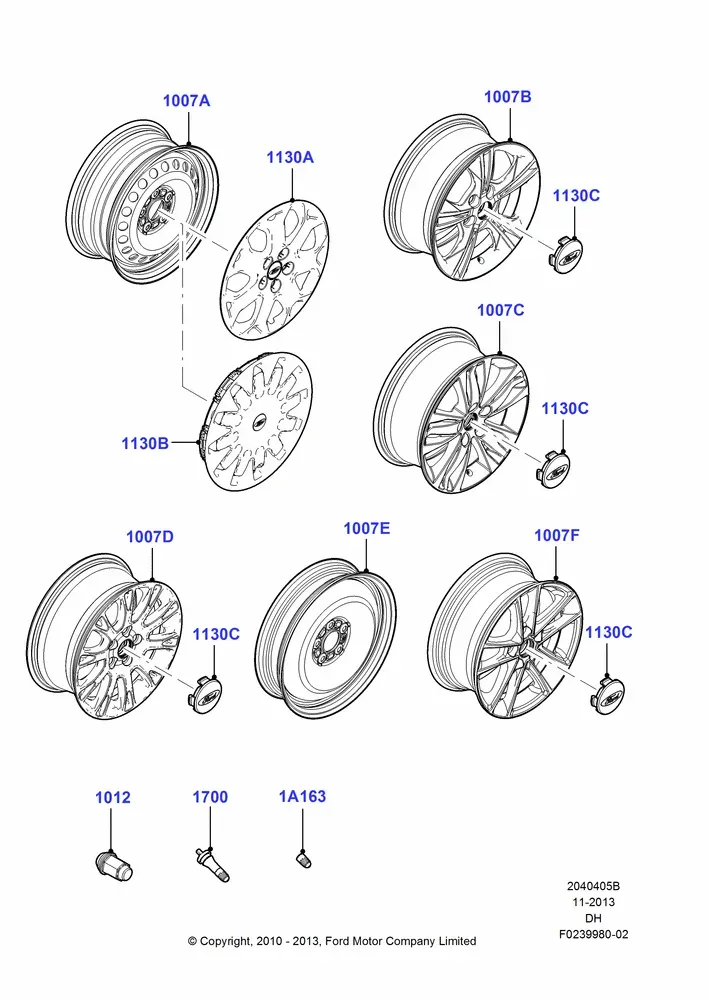 Wheels and Covers diagram