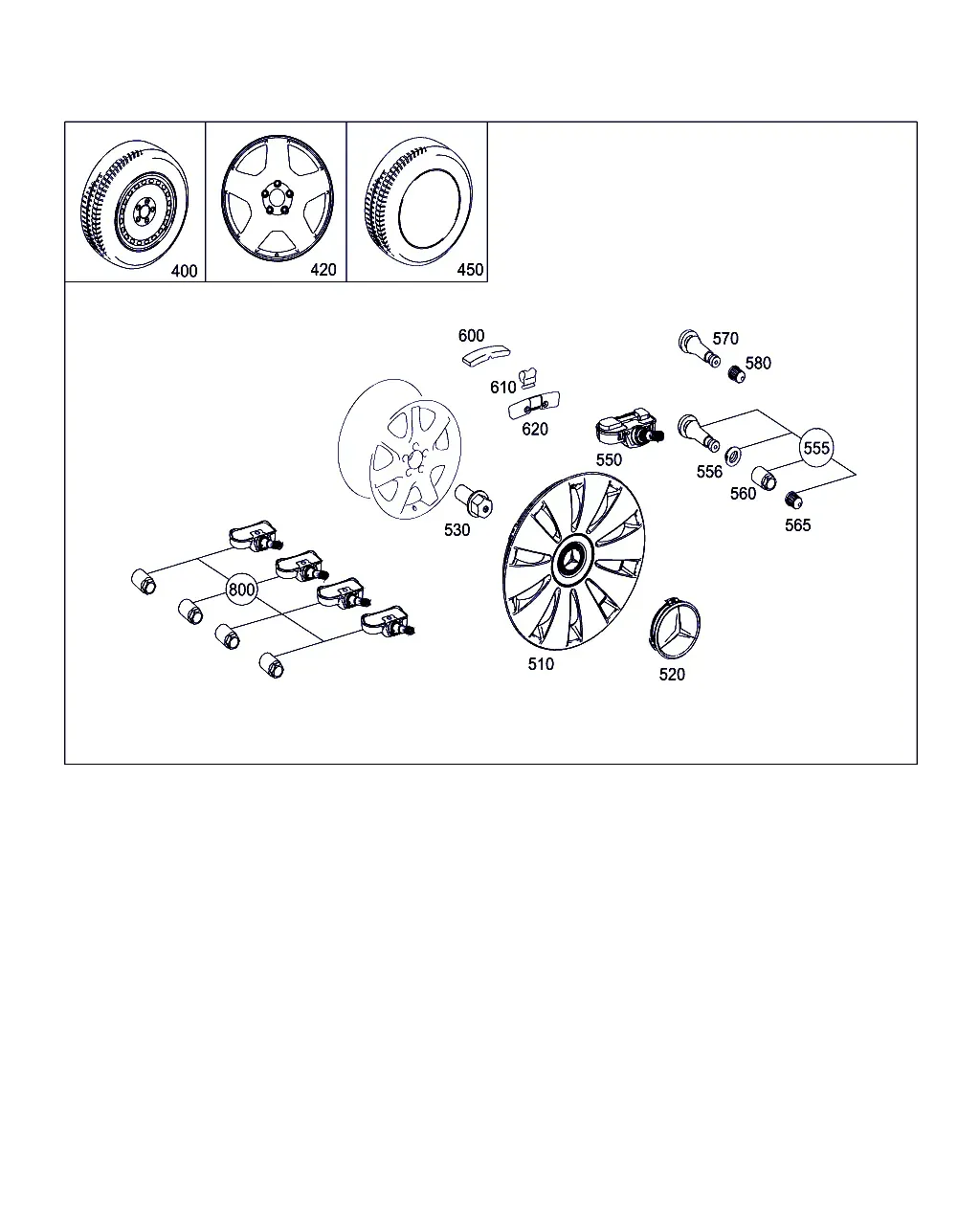 Wheels and Tires diagram