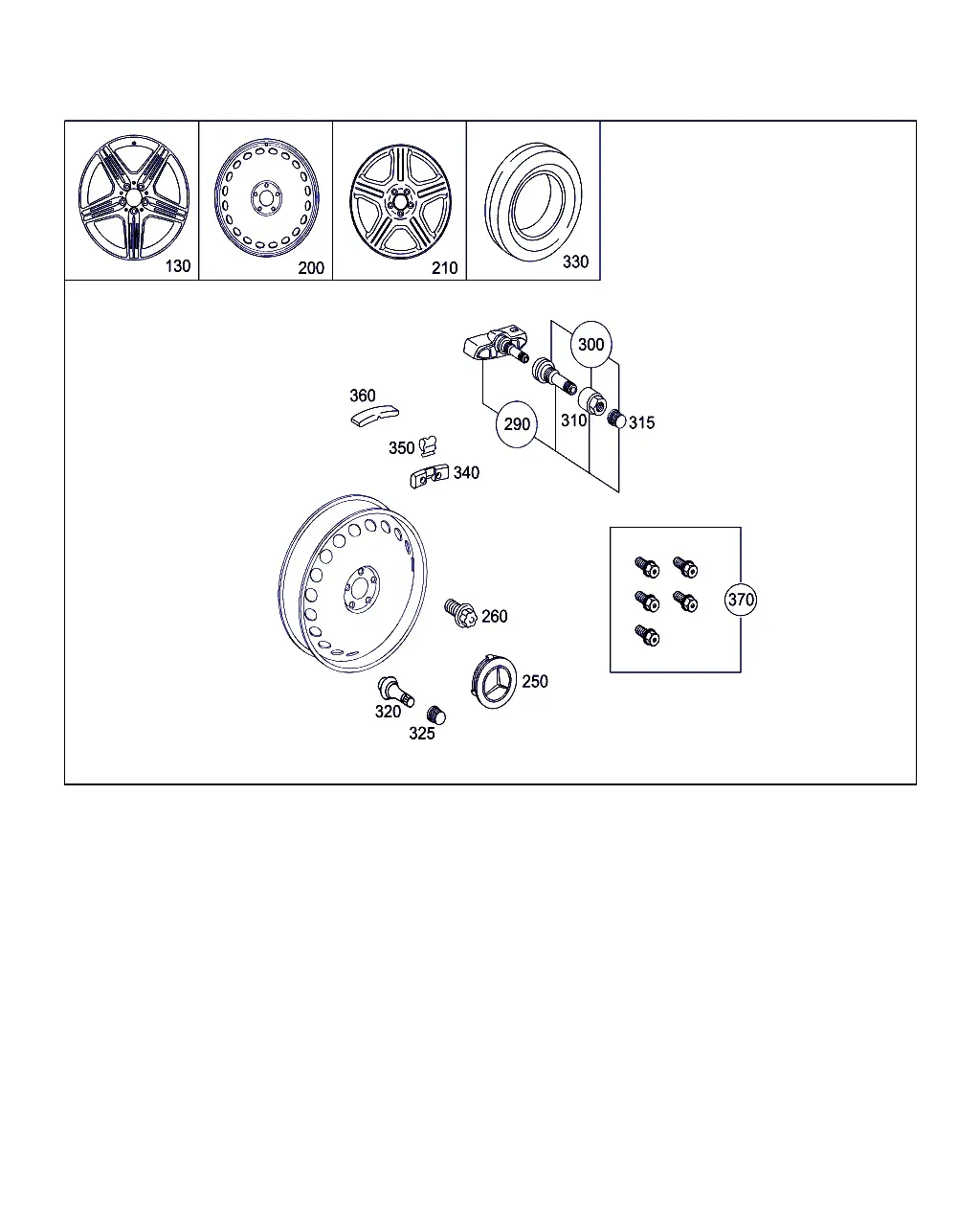 Wheels and Tires diagram