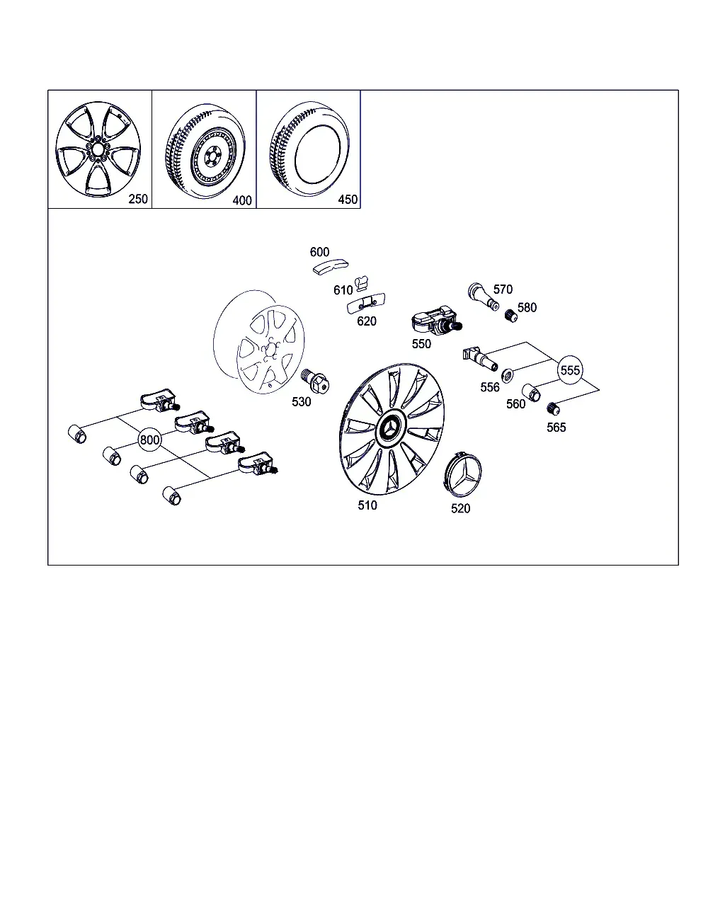 Wheels and Tires diagram