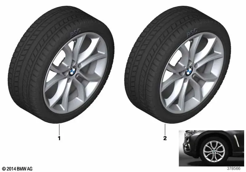 Колесо в сборе зимнее, 19" diagram