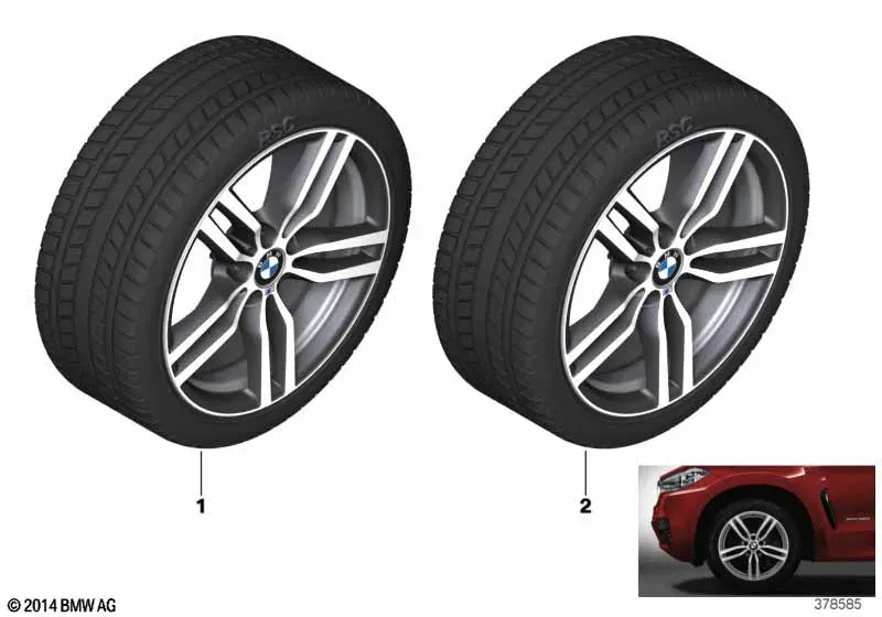 Winter Wheel Assembly 19" diagram