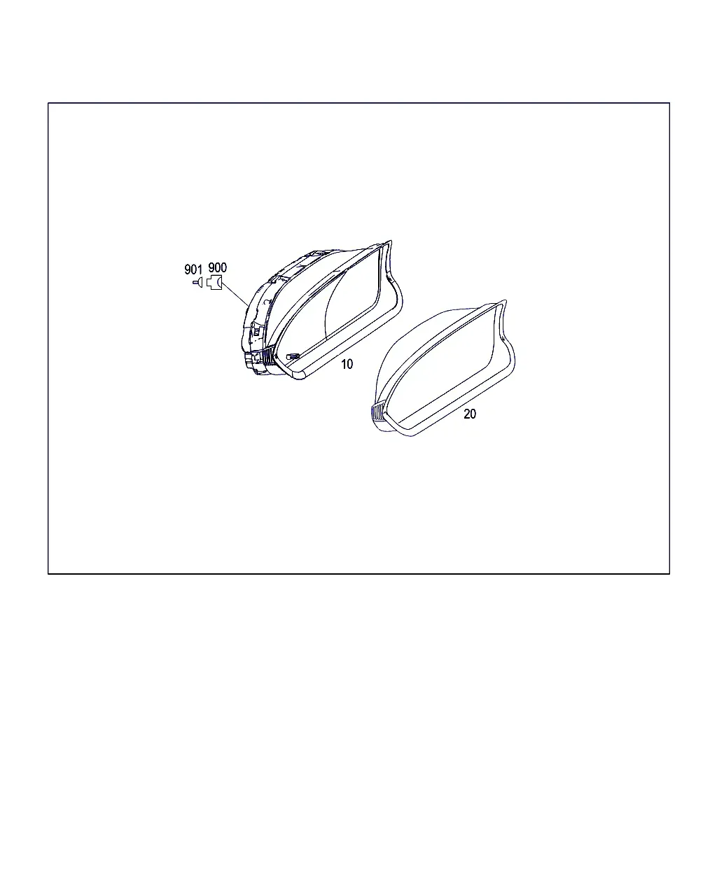 Комбинация приборов diagram