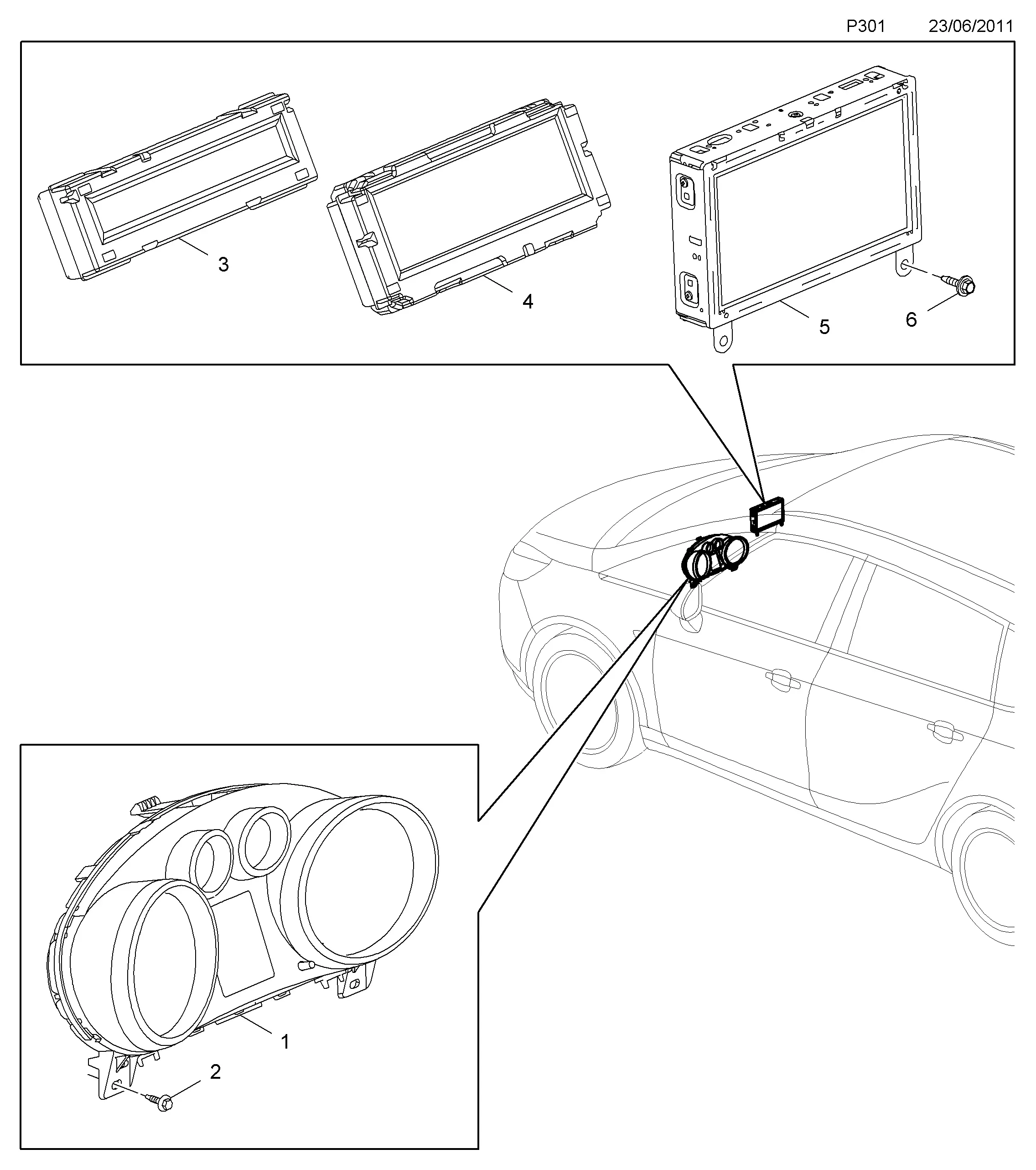 Instrument Cluster diagram