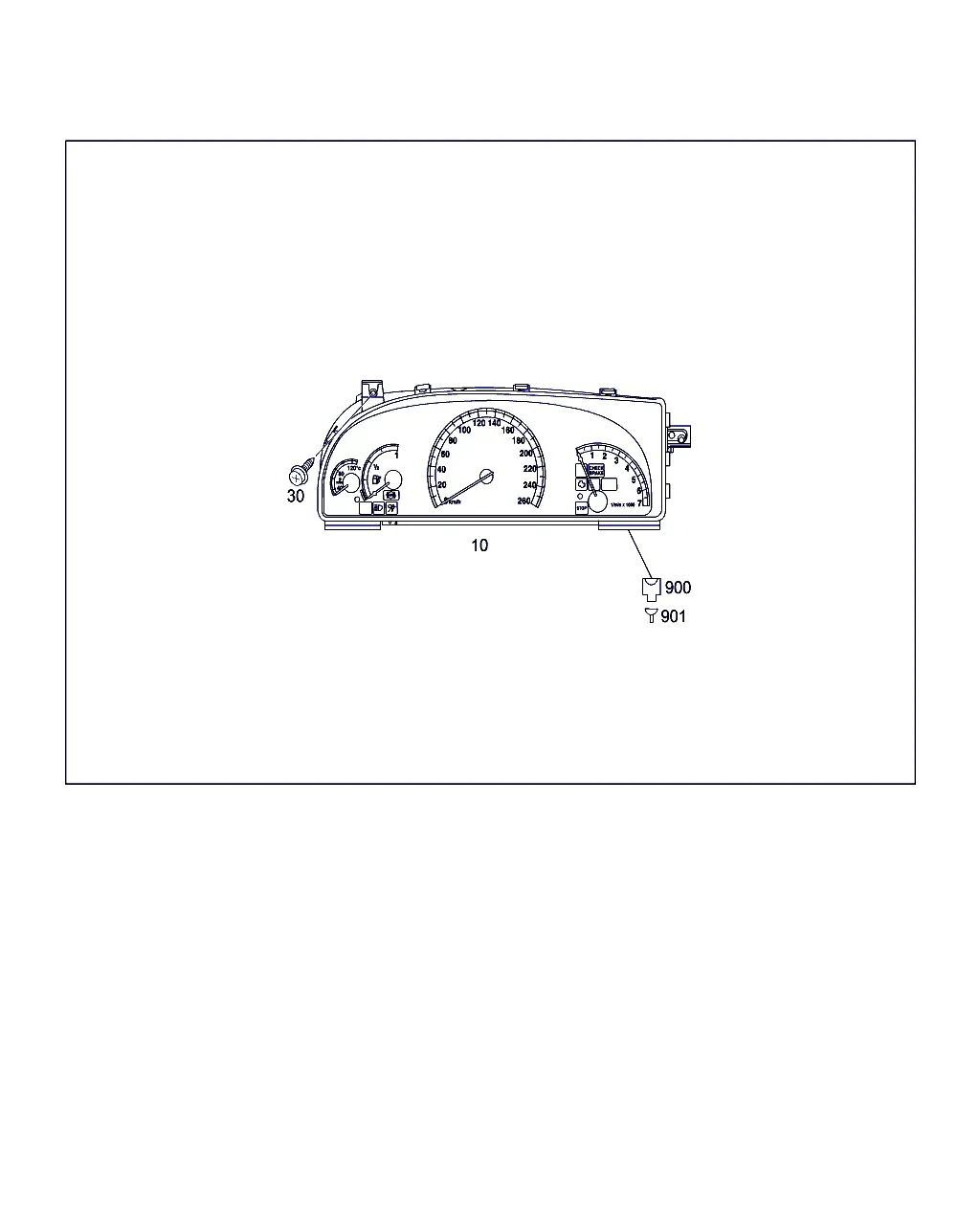 Instrument Cluster diagram