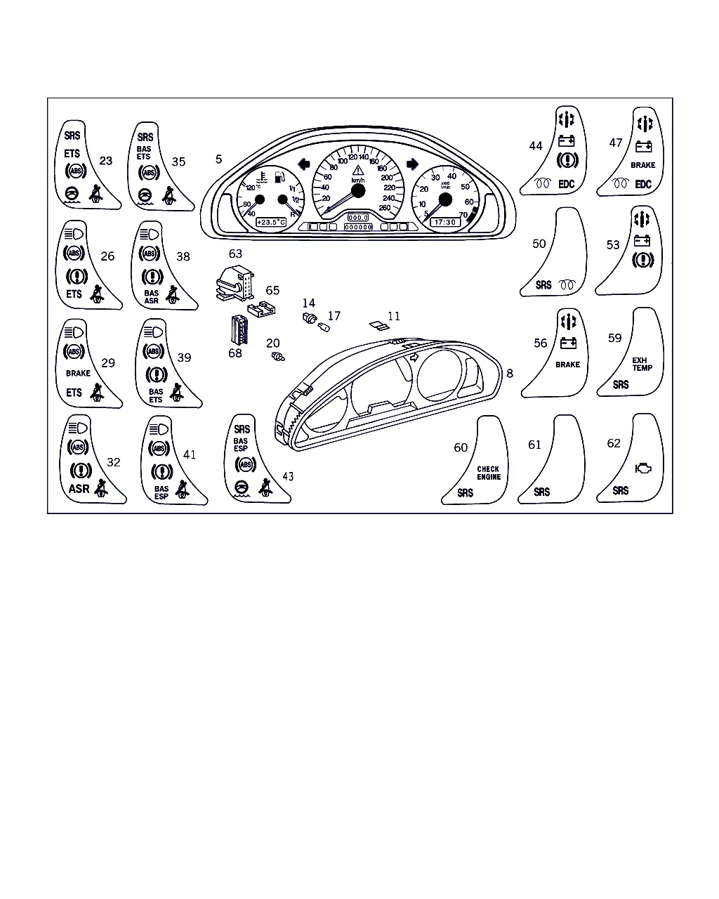 Instrument Cluster diagram