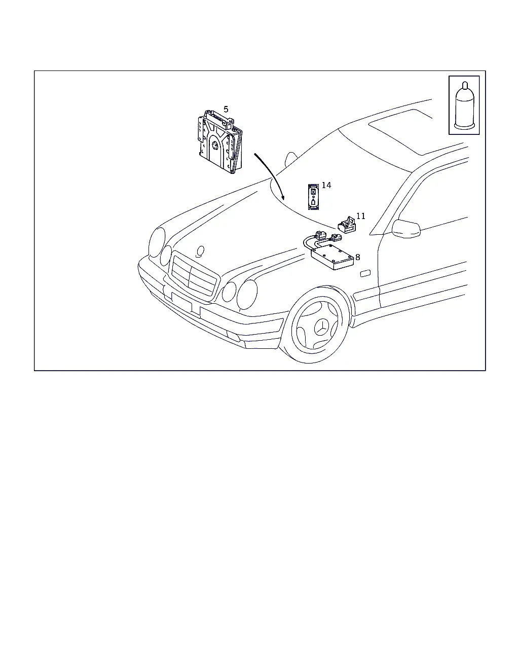 LPG Electrical System Components diagram