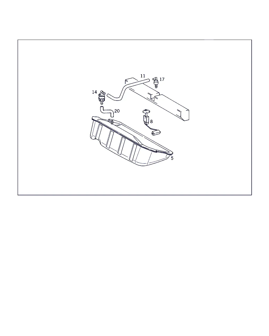LPG Fuel System Components diagram