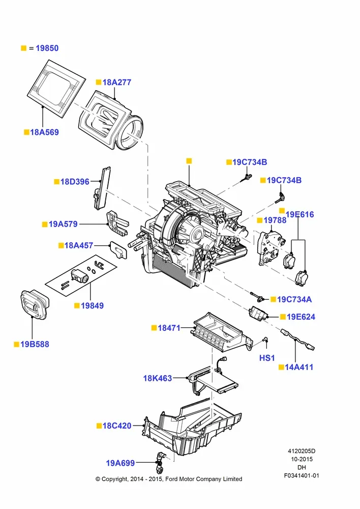 Climate Control Components diagram