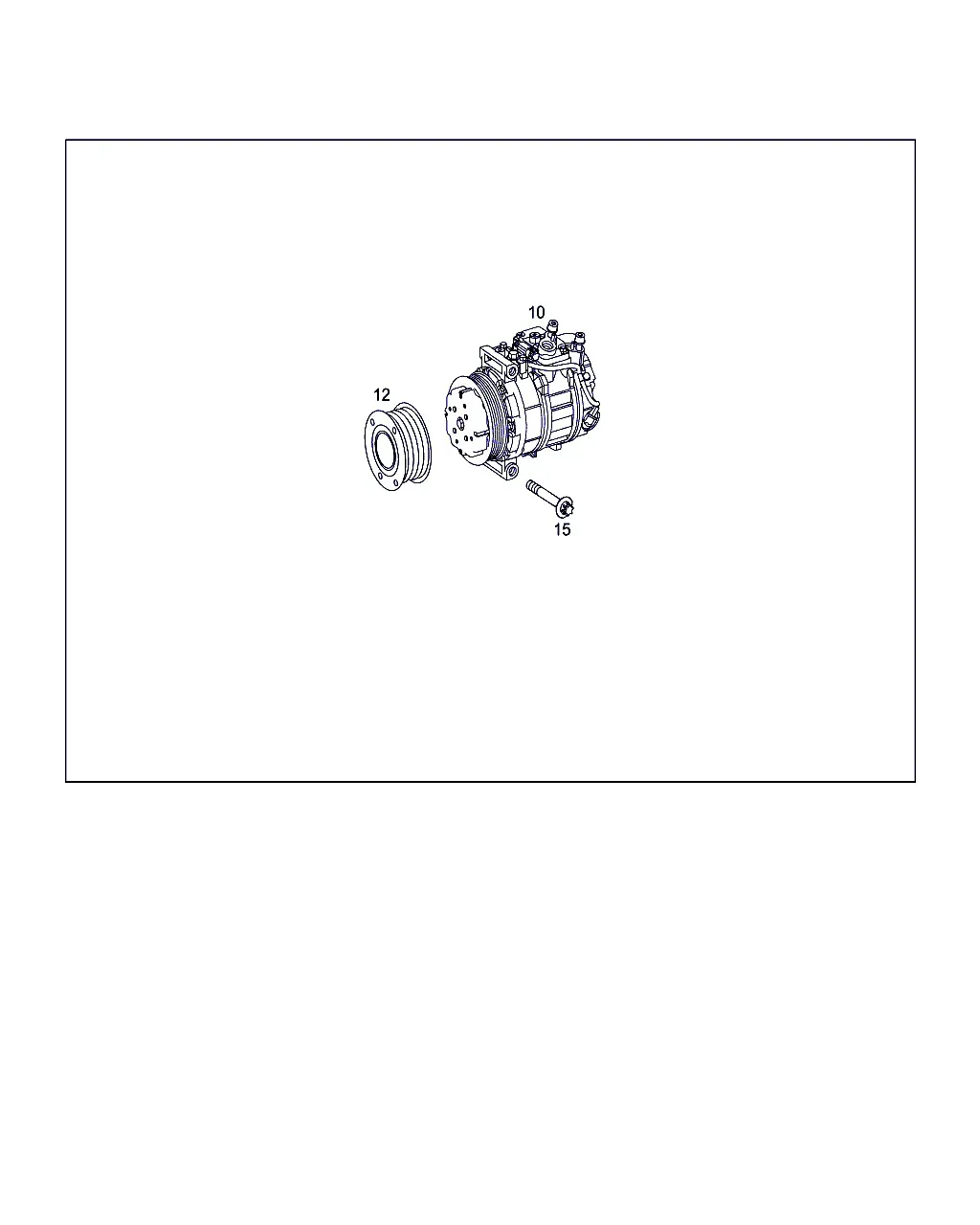 Компрессор кондиционера diagram
