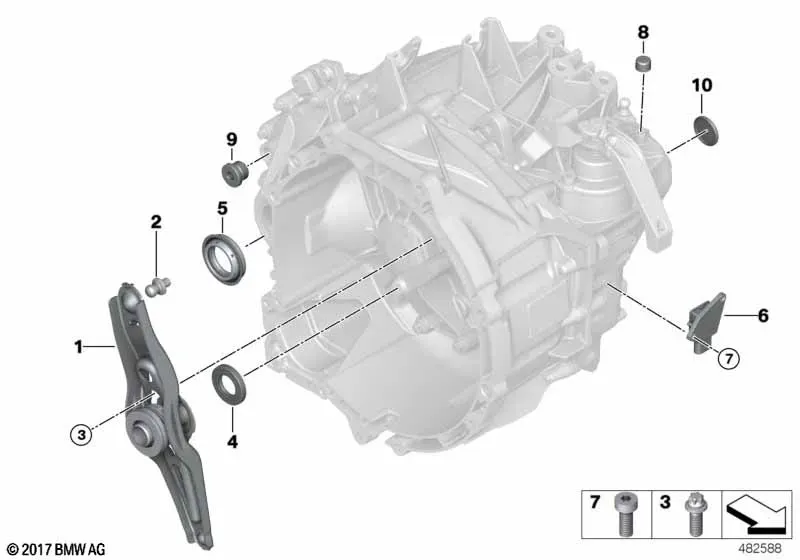 სქემა «გადაცემათა კოლოფი GS6-58BG»