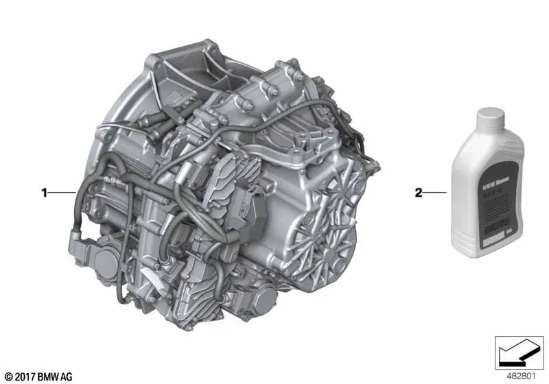 Dual Clutch Transmission diagram