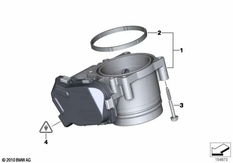 Корпус дроссельной заслонки diagram