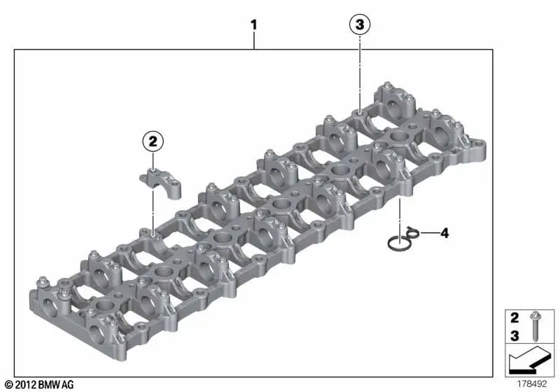 Cylinder Head Distributor Housing diagram