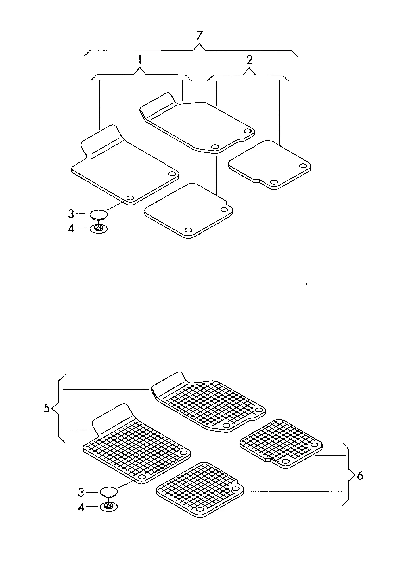 Floor Mats diagram
