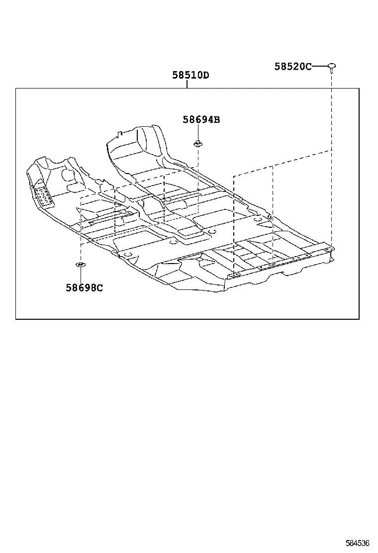 Floor Carpet and Mats diagram